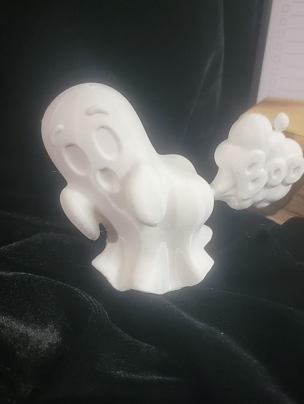 Silly Spooky 3d Printed BOO Ghost Halloween